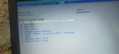 acer swift 3 boot from cloned ssd via usb drive